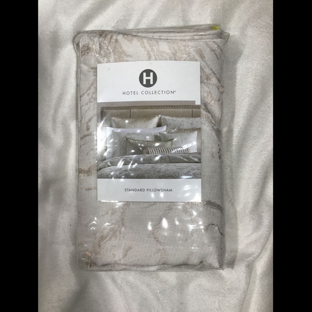 NIB Hotel Collection Marble Standard Pillow Sham‎